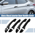 8pcs ABS Exterior Side Door Handle Cover Trim for Hyundai Elantra (2017–2020)