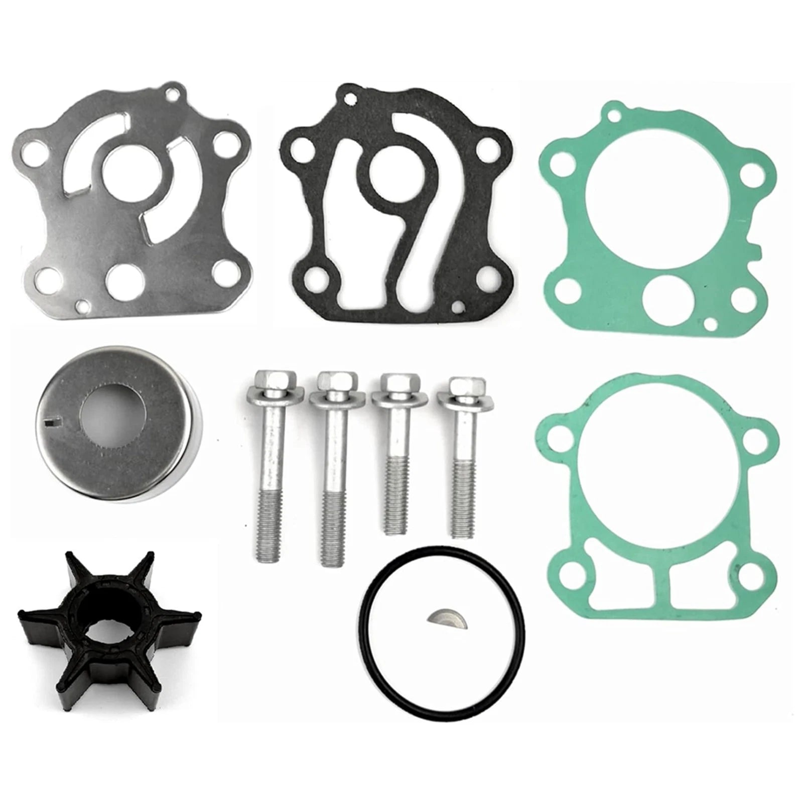 Water Pump & Impeller Repair Kit for Yamaha 50-70 HP (6H3-W0078, 18-3465)