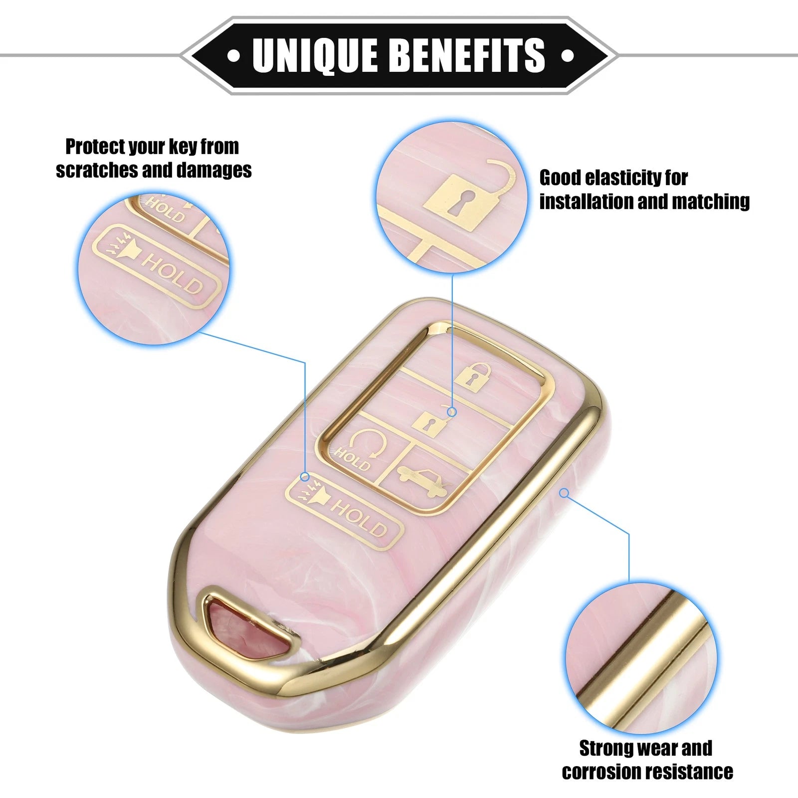 Key Fob Cover for Honda Accord CR-V (2018–2023)