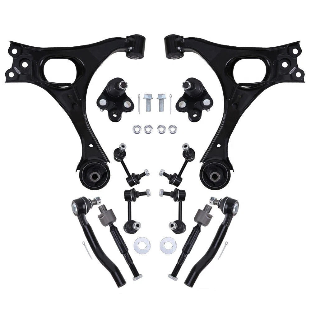 12x Front Lower Control Arms Sway Bars Suspension Kit for Honda Civic (2006–2011)