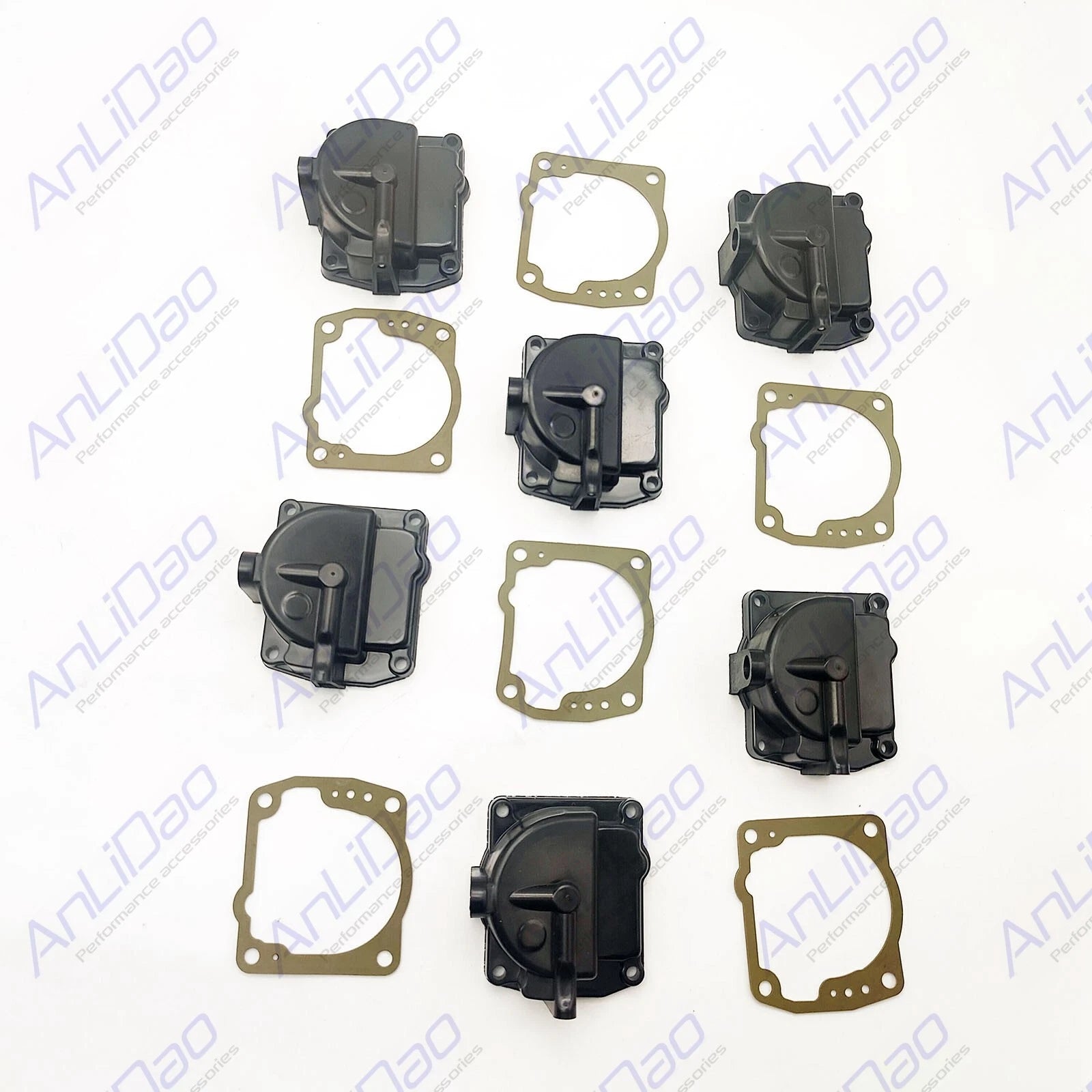 Set of 6 Carb Bowl Float Chamber Assy for Johnson Evinrude 90HP-175HP (1994-Up) 433000