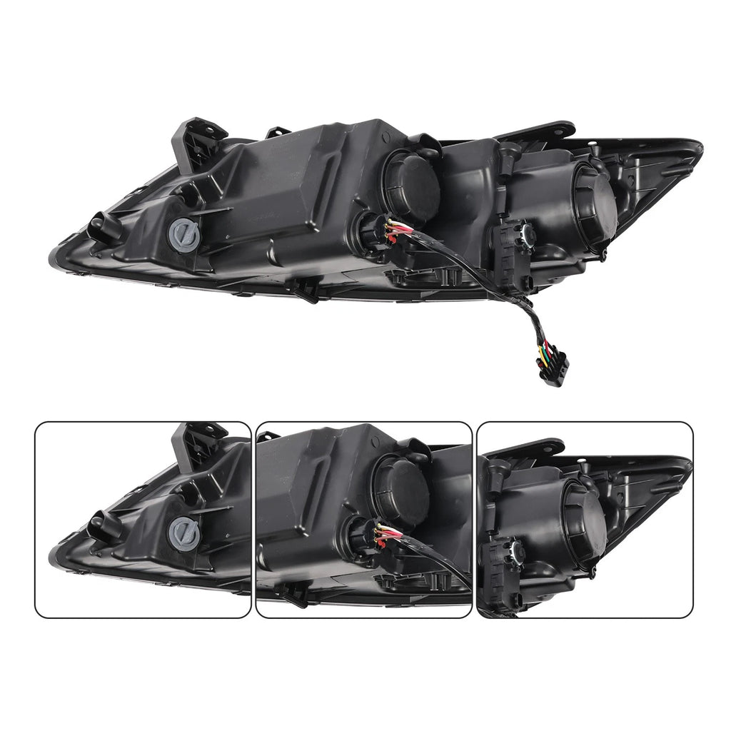 Pair of Headlights for Kia Optima (2014–2015) Halogen Projector
