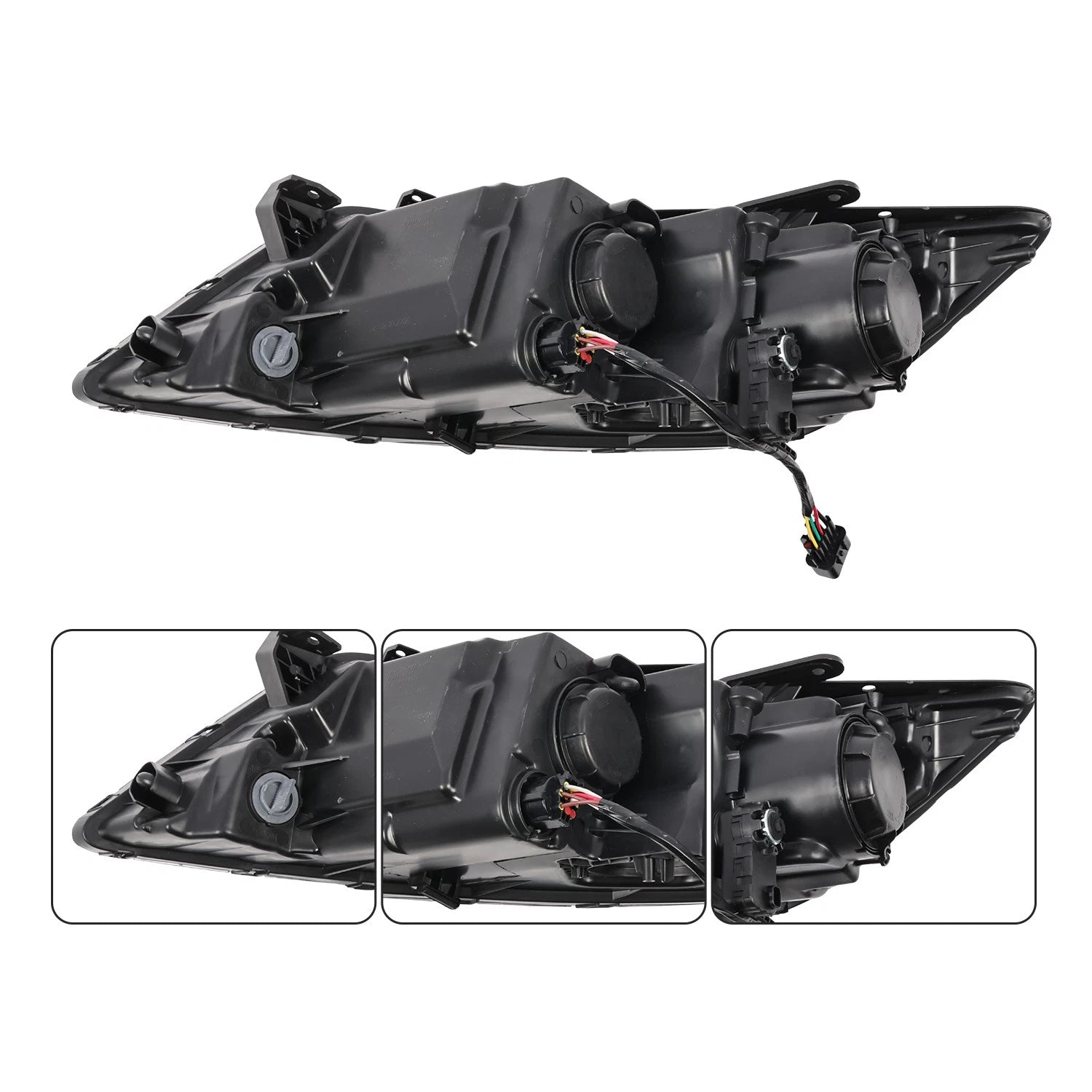 Pair of Headlights for Kia Optima (2014–2015) Halogen Projector