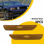 Front Bumper Side Marker Light Housings for Ford Mustang (2010–2014)