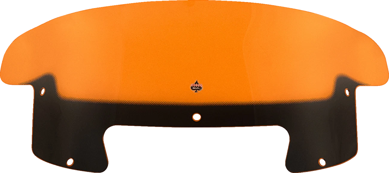 Klock Werks Kolor Flare Windshield 8" Orange for Indian (2014–2023) KWW-04-0628
