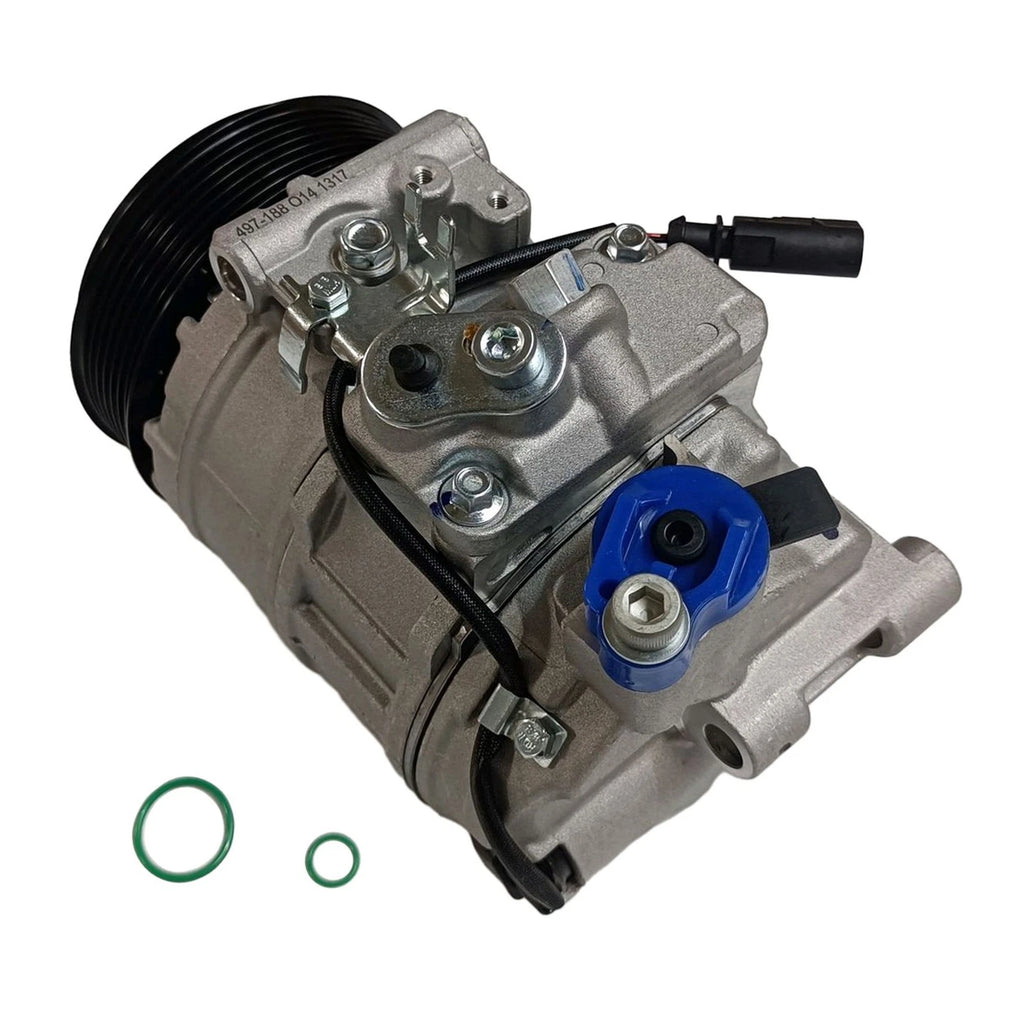 AC Compressor w/ 7-Groove Pulley for Porsche Panamera (2010–2016) CO29251C