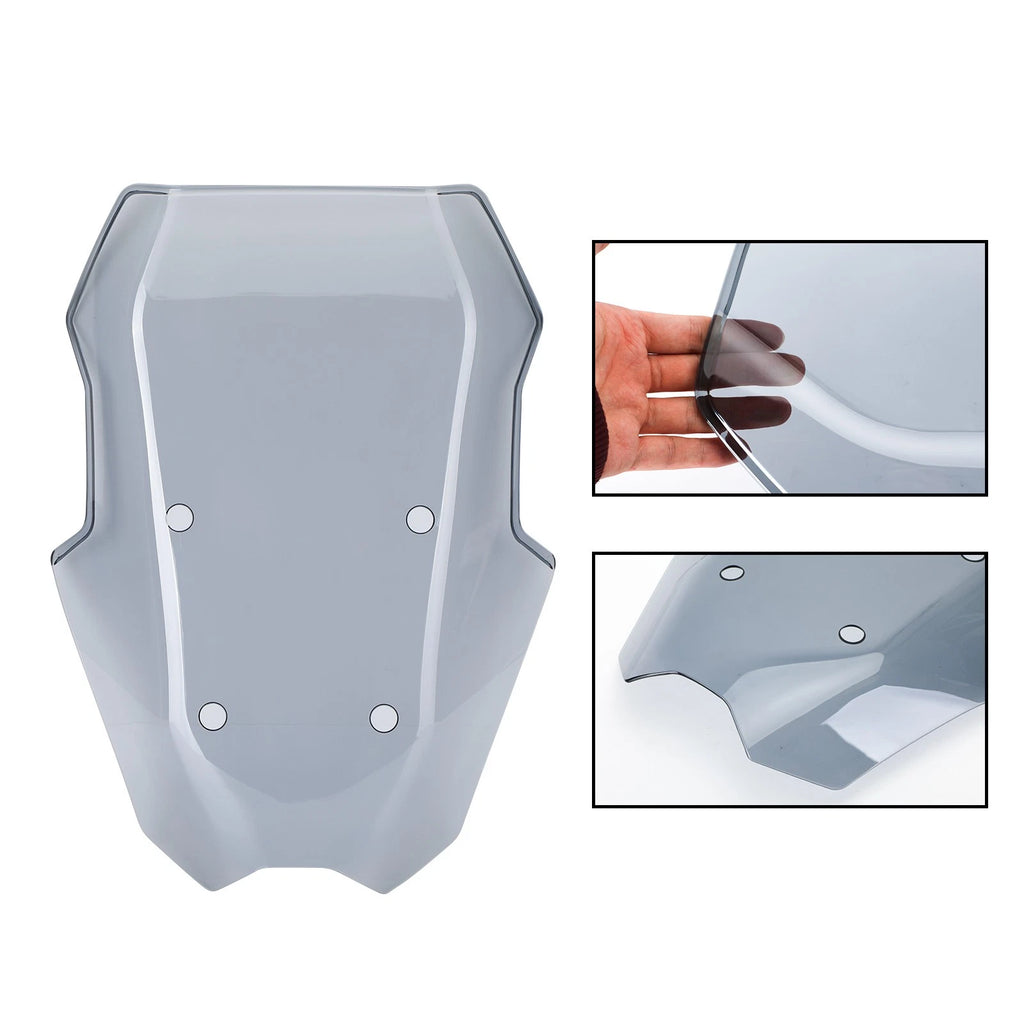 ABS Plastic Windshield for BMW C400X (2018–2021) Gray