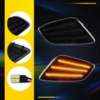 Set of 4 Amber Bumper Signal Side Marker Lights for Jeep Wrangler (1997–2006)