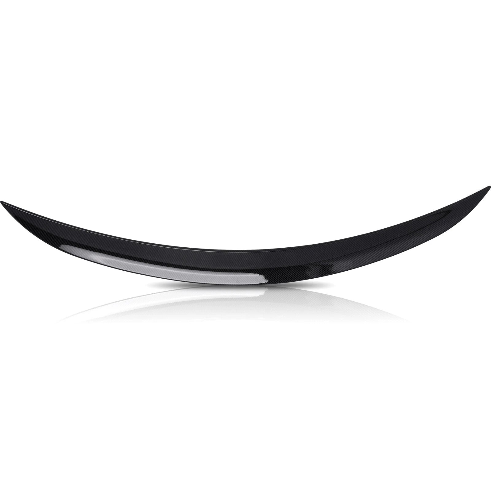MP Style Carbon Fiber Rear Trunk Spoiler Lip for BMW 3-Series E90 (2005–2011)