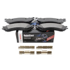 Set of 4 Bosch QuietCast Rear Semi-Metallic Brake Pads for Dodge Ram 1500 2500 (2002–2023)