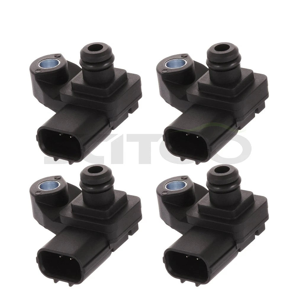 4X Manifold Air Pressure Sensor for Honda CR-V, Fit, Civic, Accord
