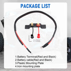 Remote Battery Terminal Relocation Kit for Can-Am UTV X3 (2017-2023)