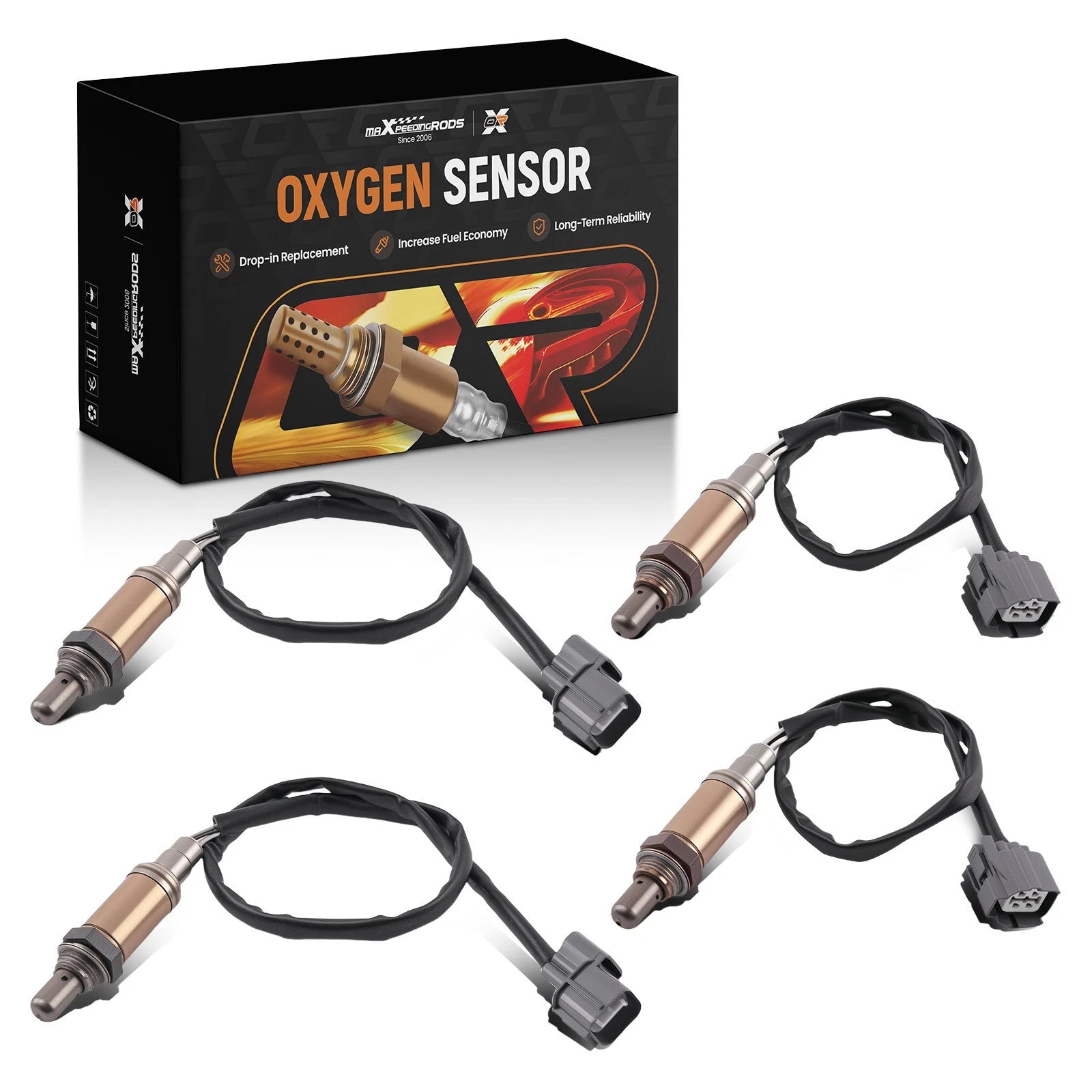 4X Oxygen Sensor for Land Rover Discovery 4.0 4.6L (1999–2004)