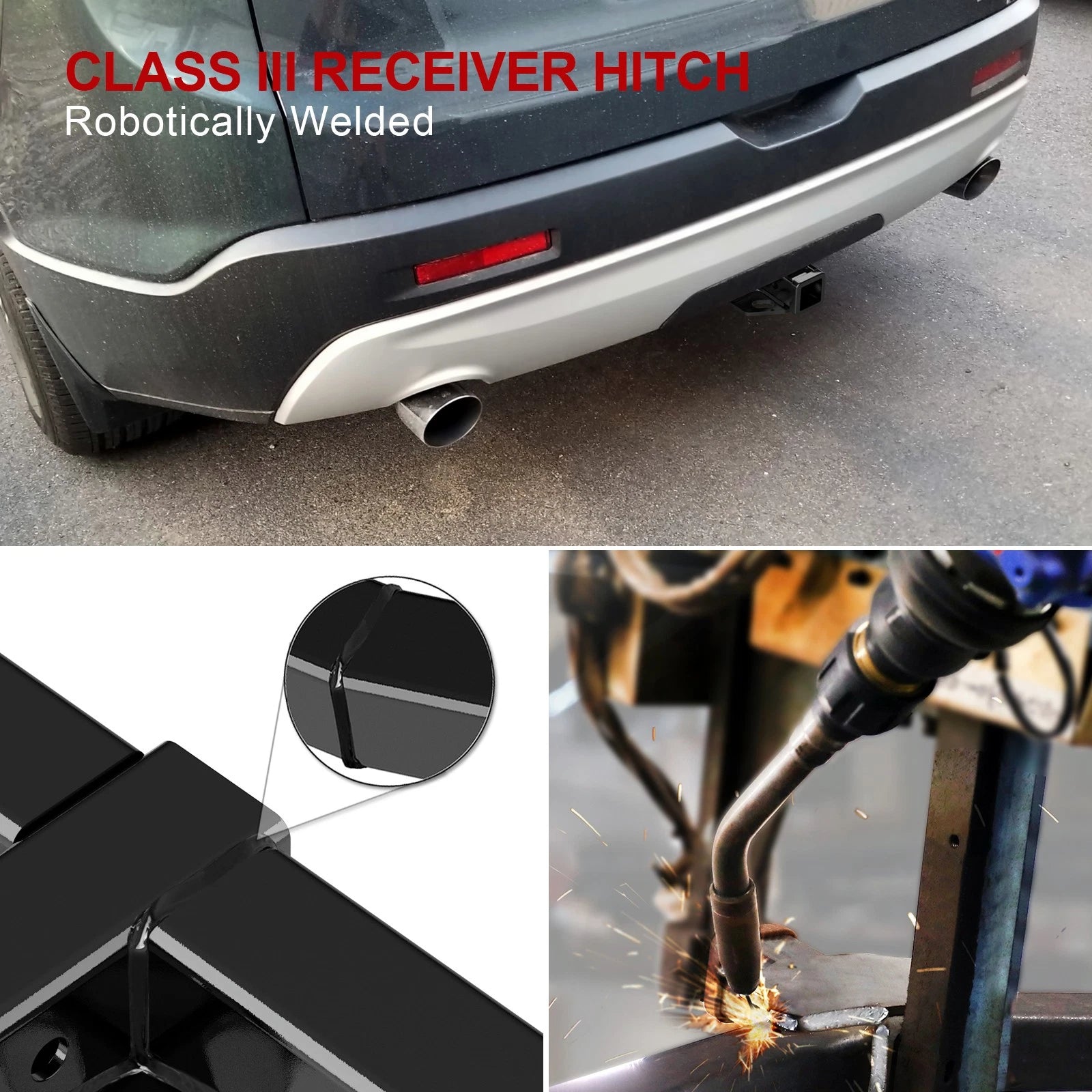 2 Inch Trailer Hitch Receiver for Chevrolet Traverse (2009-2017)