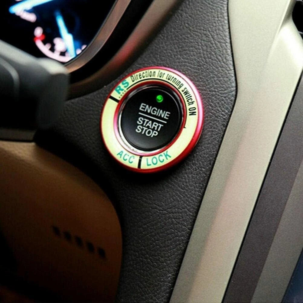 Engine Start-Stop Switch Key Hole Sticker for Honda Civic Accord (2016-2021)