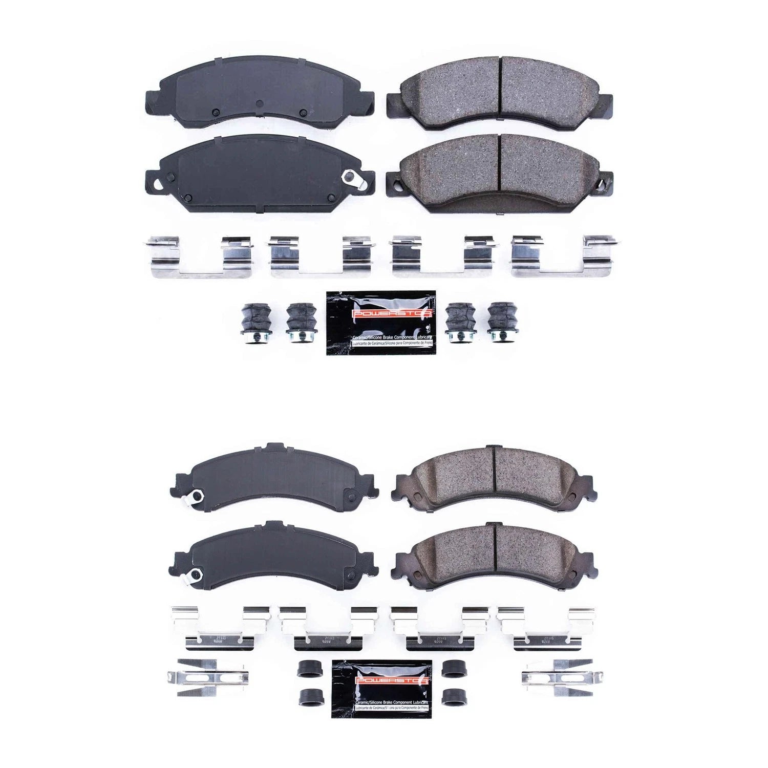 PowerStop Z23 Carbon-Fiber Disc Brake Pad Kit for Sierra 1500 Classic (2007–2007)