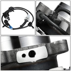 Set of 2 Wheel Bearing Hubs for Silverado Sierra 1500 2500 3500 (1999–2007)