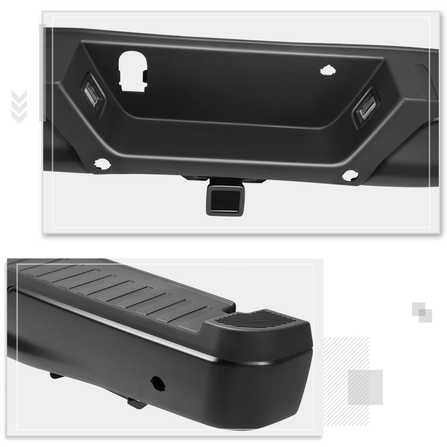 2X Full LED Tail Lights for GMC Sierra (2007–2014)