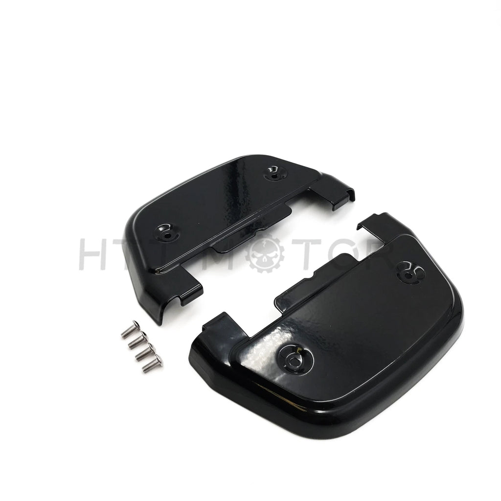 Passenger Footboard Covers for Harley Street Bob/Road Glide/Street Glide (2018–2023) Black