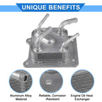 Engine Oil Cooler with Seals for Nissan Altima Maxima (2002–2018) No. 2160628X0B