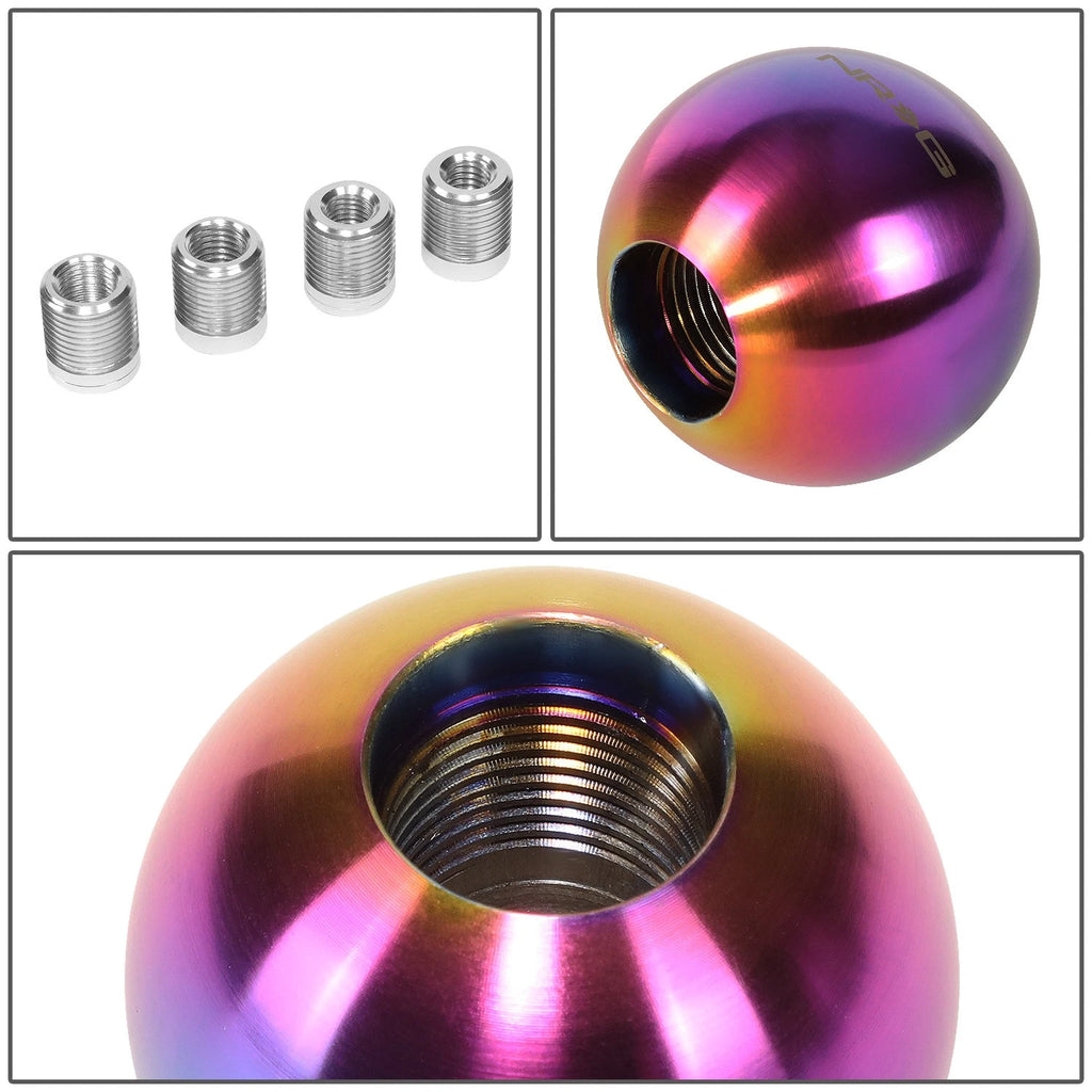 NRG SK-350MC Shift Knob for Universal Vehicles (43mm, Metal, Round Ball)