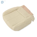 Leather Bottom Seat Cover for Nissan Murano (2015–2023) Tan Perforated