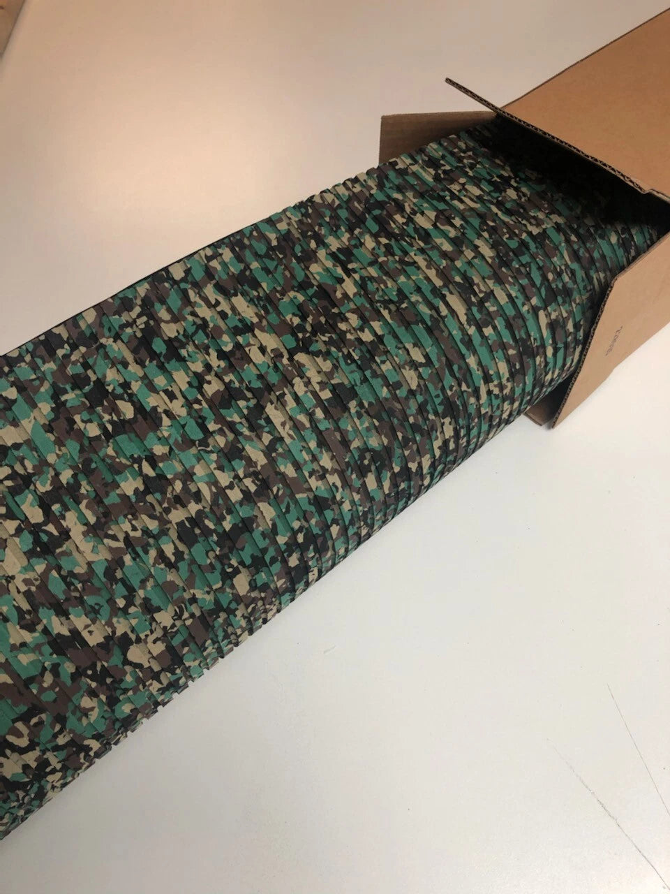 Foam Deck Carpet Sheet for Fishing Jon Boat (40" x 81") - Army Camo