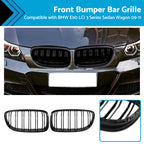 Gloss Black Front Kidney Grille for BMW 3 Series (2009–2012)