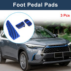 3 Pcs Accelerator Pedal Covers for Toyota Corolla Cross (2021–2023)
