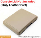Center Console Lid Armrest Leather Cover for Ford F150 (1997–2003) Beige