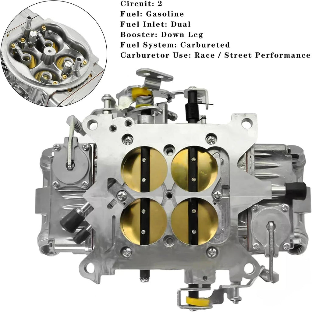 Carburetor for Holley Quick Fuel BR-67199 650CFM Race Double Pumper