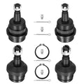 Front Upper & Lower Ball Joints for Jeep Grand Cherokee Wrangler (1993–2021)
