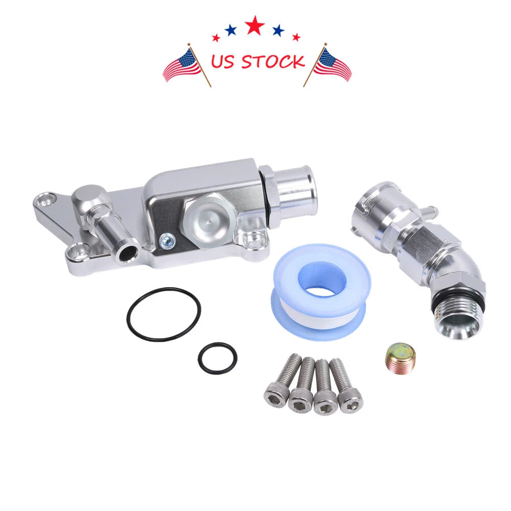 Upper Coolant Housing with Elbow Hose Fitting for K Series K20Z3 K24 (2002-2015)