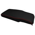 Console Lid Cover for Lincoln Town Car (2003–2011) - PVC Carbon, Red Stitch