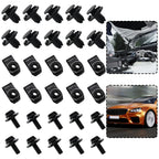 Bolt Fixed Nut Clamps 30pcs for Nissan Qashqai Engine Undertray