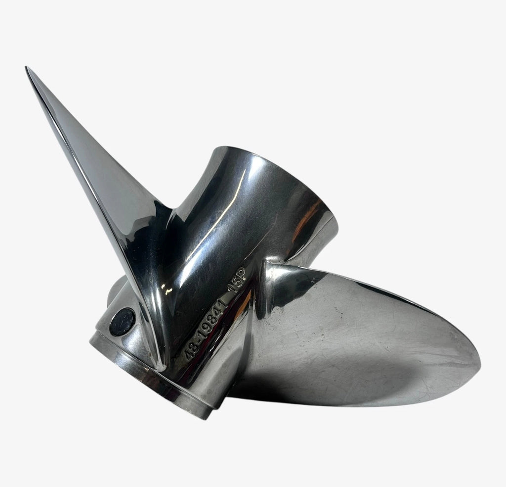 3X 15 3/4 x 15P Stainless Steel Propeller for Mercury Mirage Plus (N/A) 48-19841