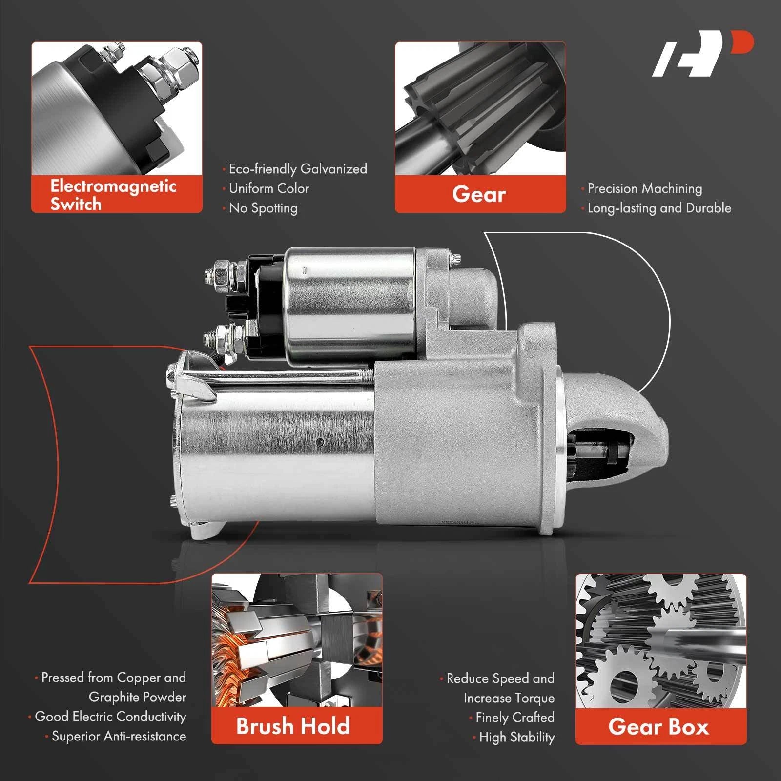 Starter Motor for Nissan Sentra (2003–2006) L4 1.8L