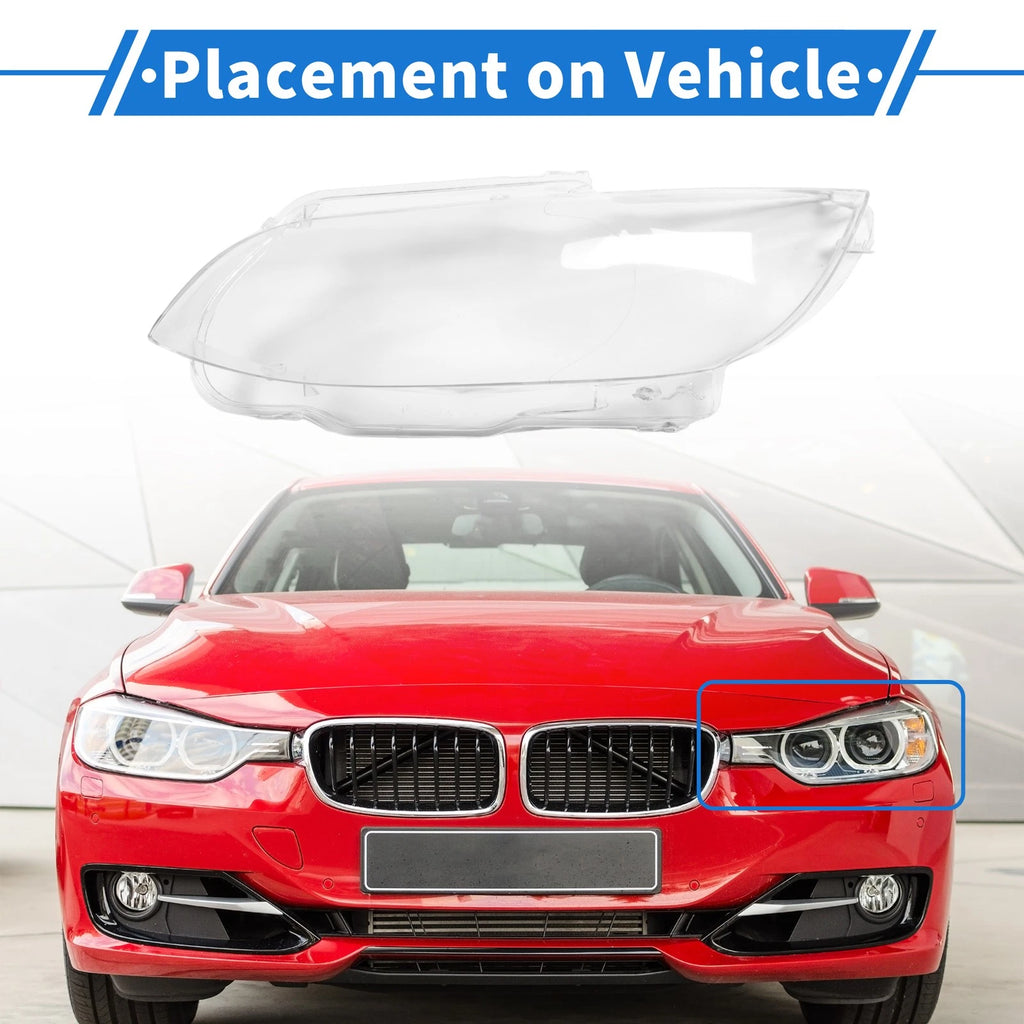 1 Pc Headlight Lens Cover for BMW M3 E92 (2007–2013) No. 63117182517