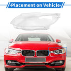 1 Pc Headlight Lens Cover for BMW M3 E92 (2007–2013) No. 63117182517
