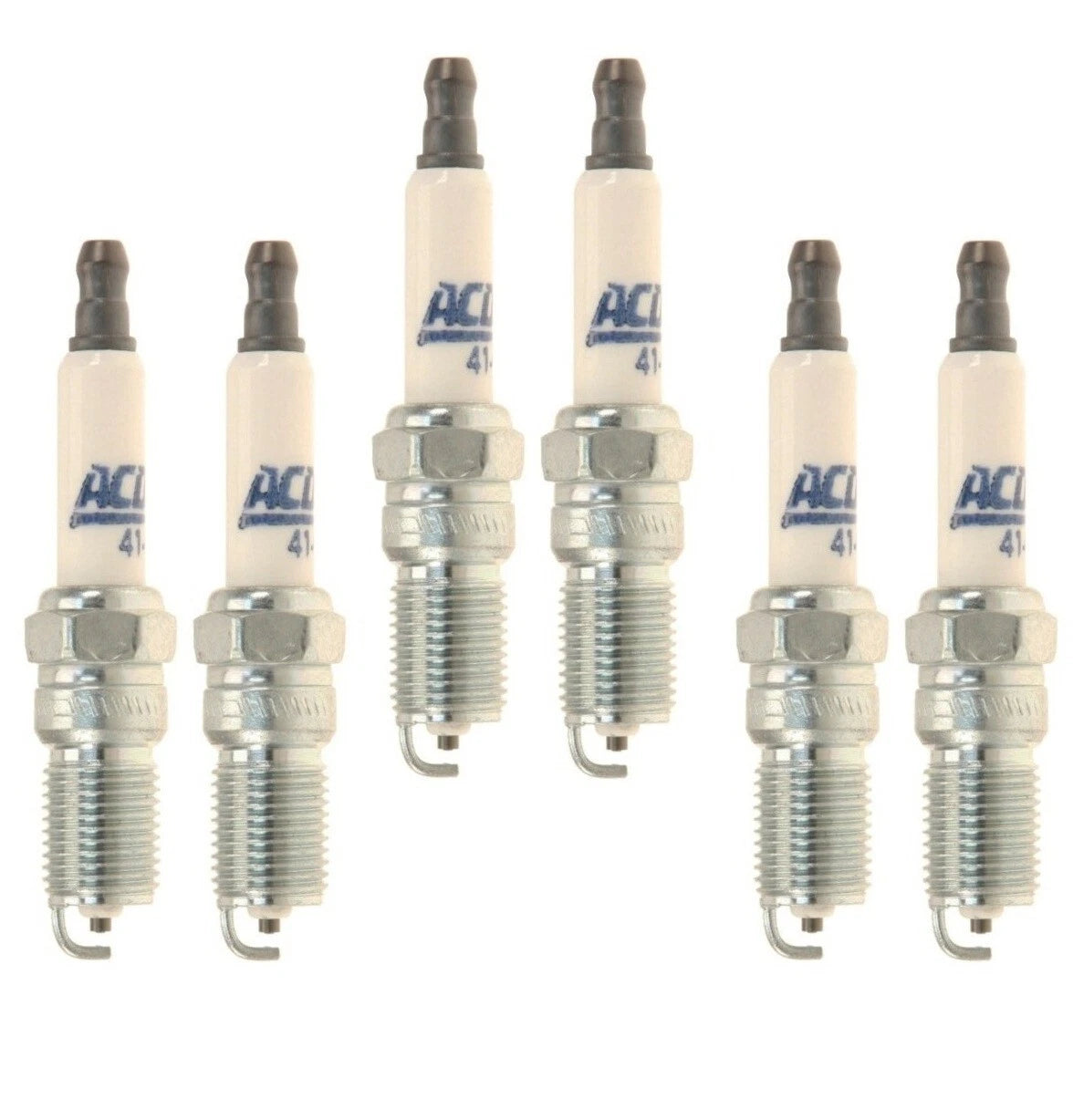 Set of 6 Spark Plugs for Oldsmobile Bravada, GMC Savana 2500, Chevy S10 (V6)