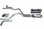 2.5" Dual Exhaust Kit for Dodge Ram 1500 (2019–2025) Flow II Stainless Muffler