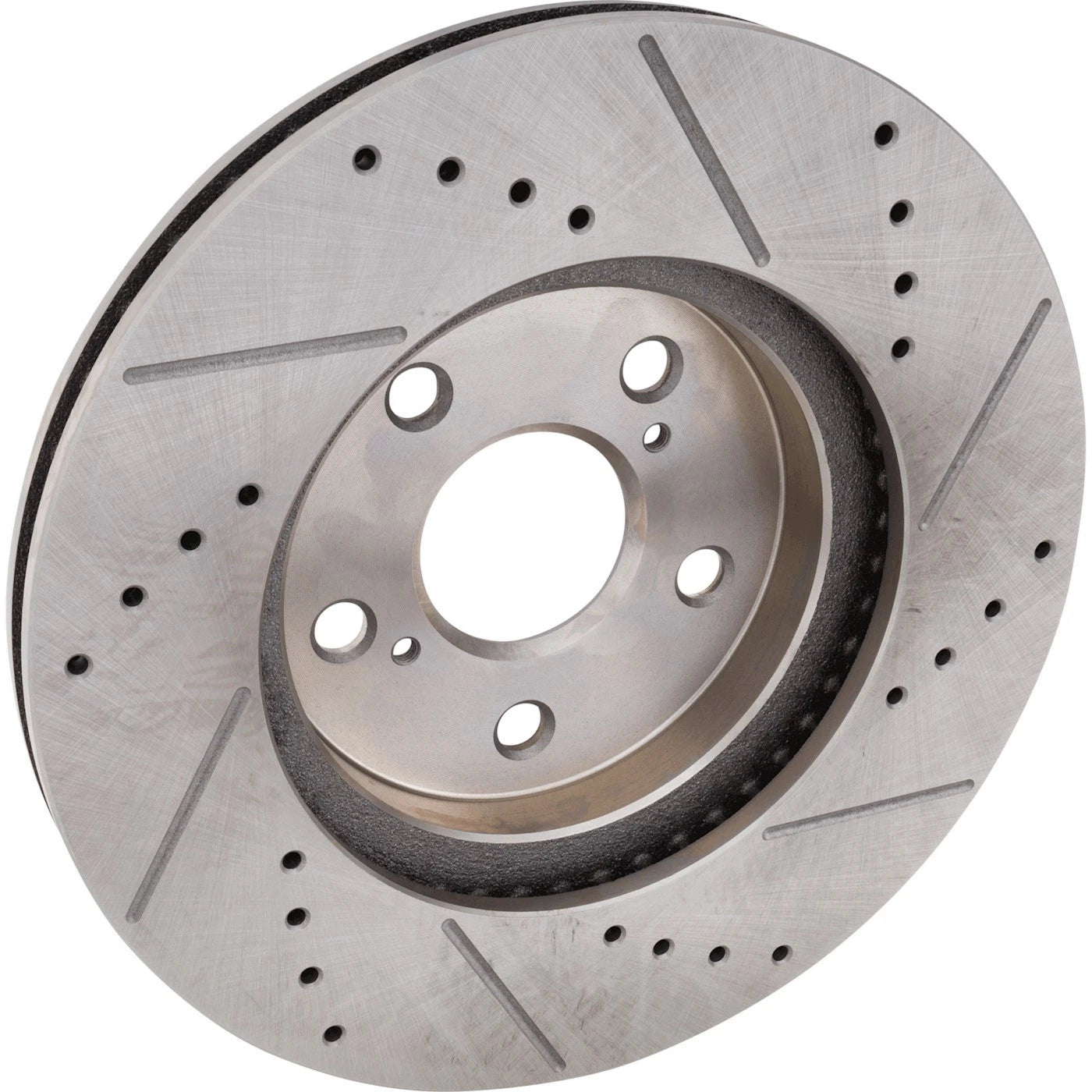 Disc Brake & Pad Kit for Toyota Camry (2005–2006) Cross-drilled Ceramic