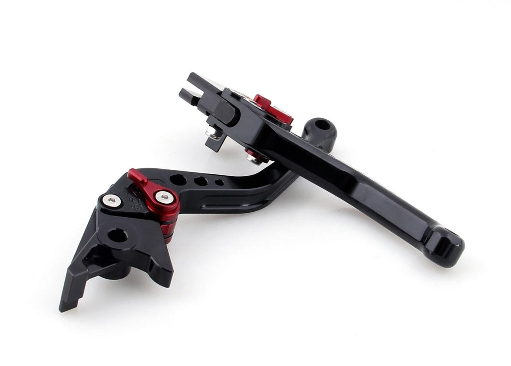 Short Brake Clutch Levers for Yamaha YZF 1000 R1 (1999–2001) Black