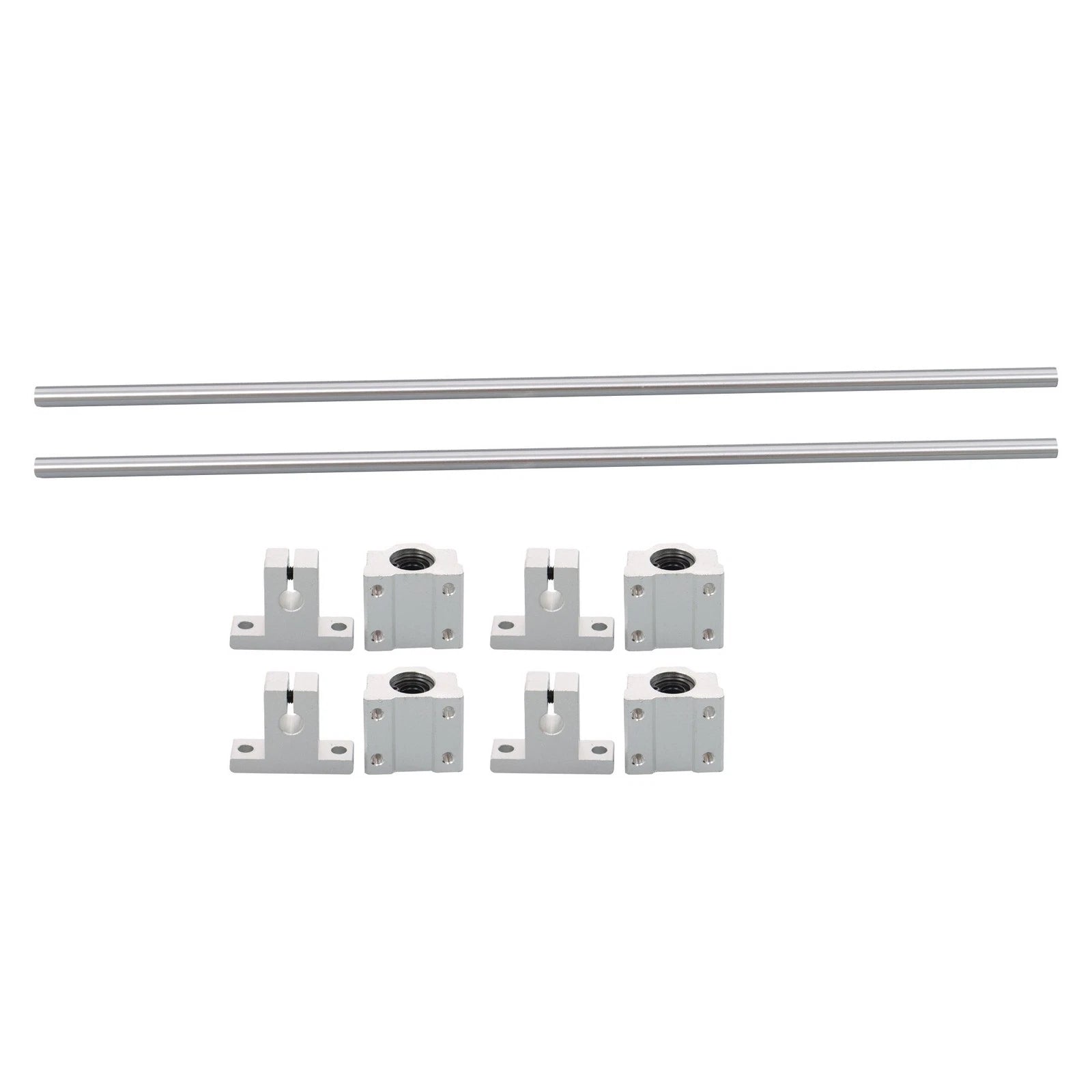 Set of 2 Linear Motion Rail Slide Guides