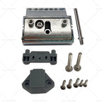 Set of 4 Square Handle Push Locks for Caravan RV Marine (2002–2019)