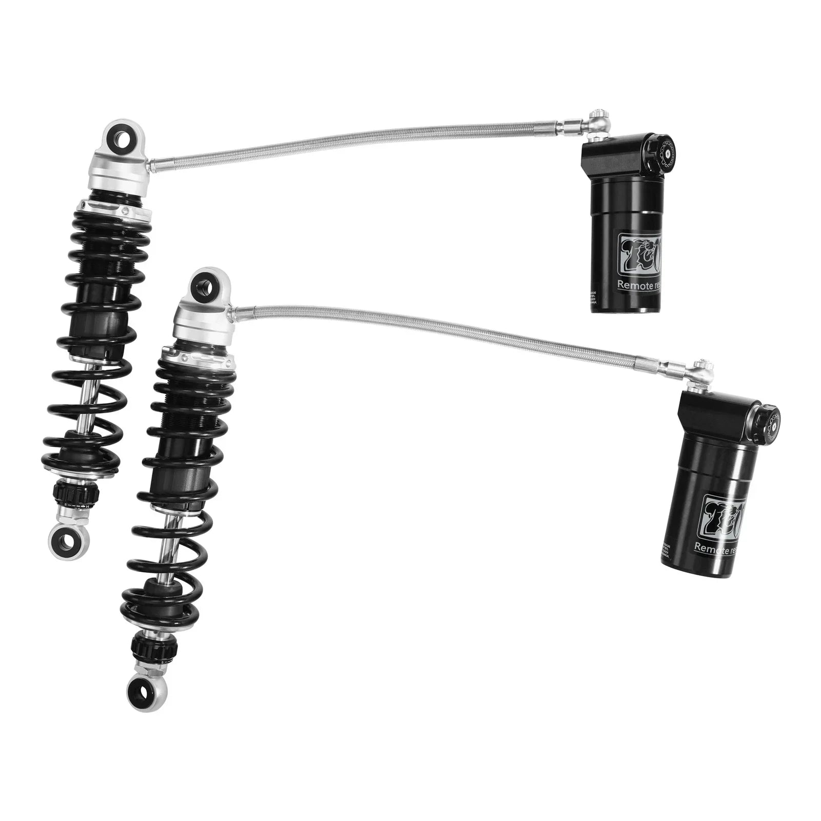 Remote Reservoir Rear Shocks for Harley Road Glide (2014-2024)