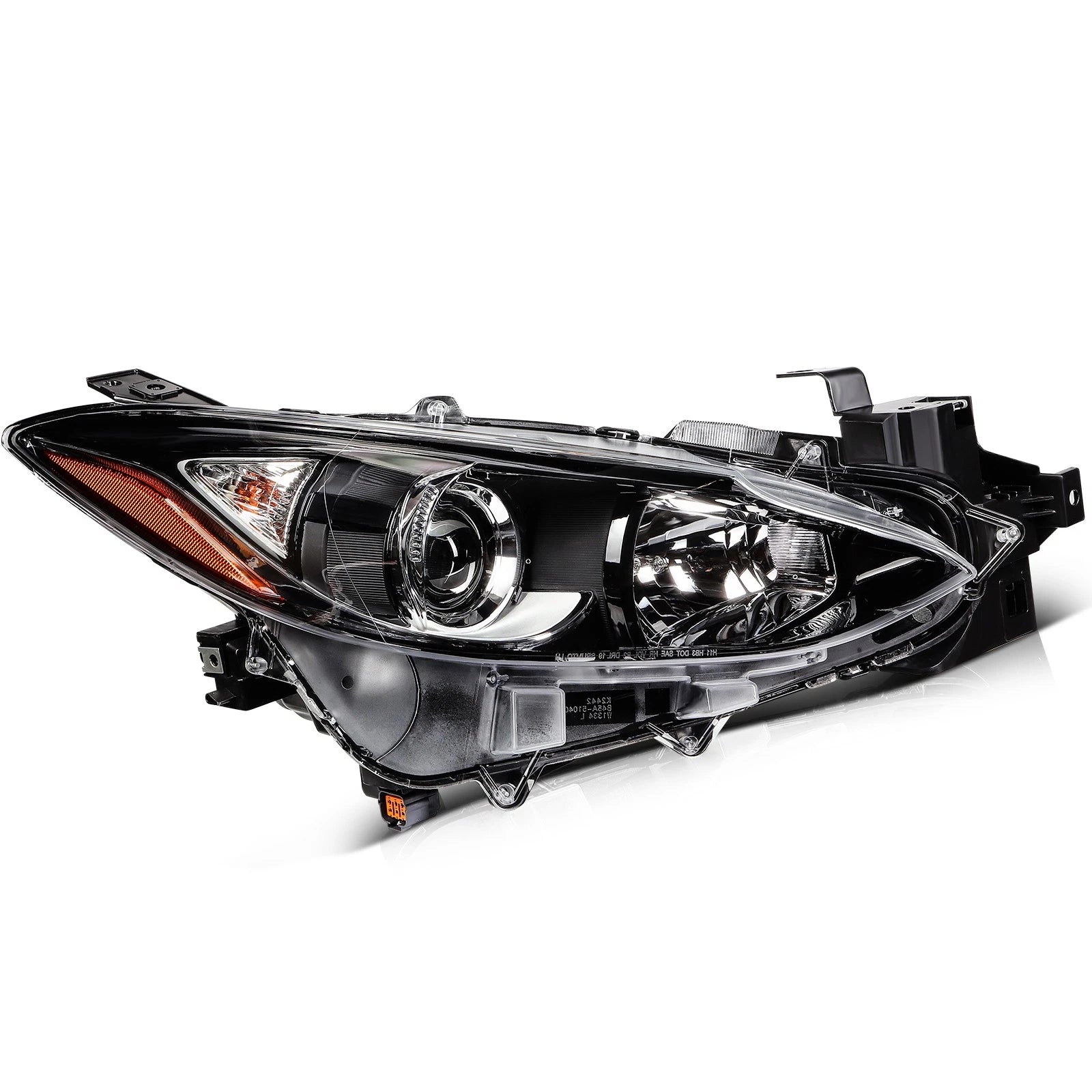 Headlight Assembly for Mazda 3 (2014–2016) Right Side w/Projector