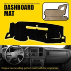 Dashboard Cover Dash Mat Pad for Chevy Silverado GMC Sierra (2007–2013)