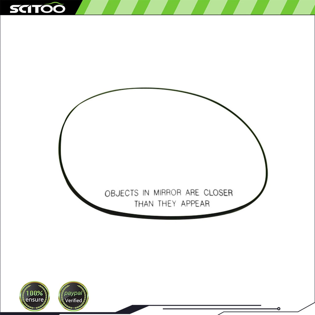 Convex View Mirror Glass for Chrysler PT Cruiser (2004–2010) RH Side