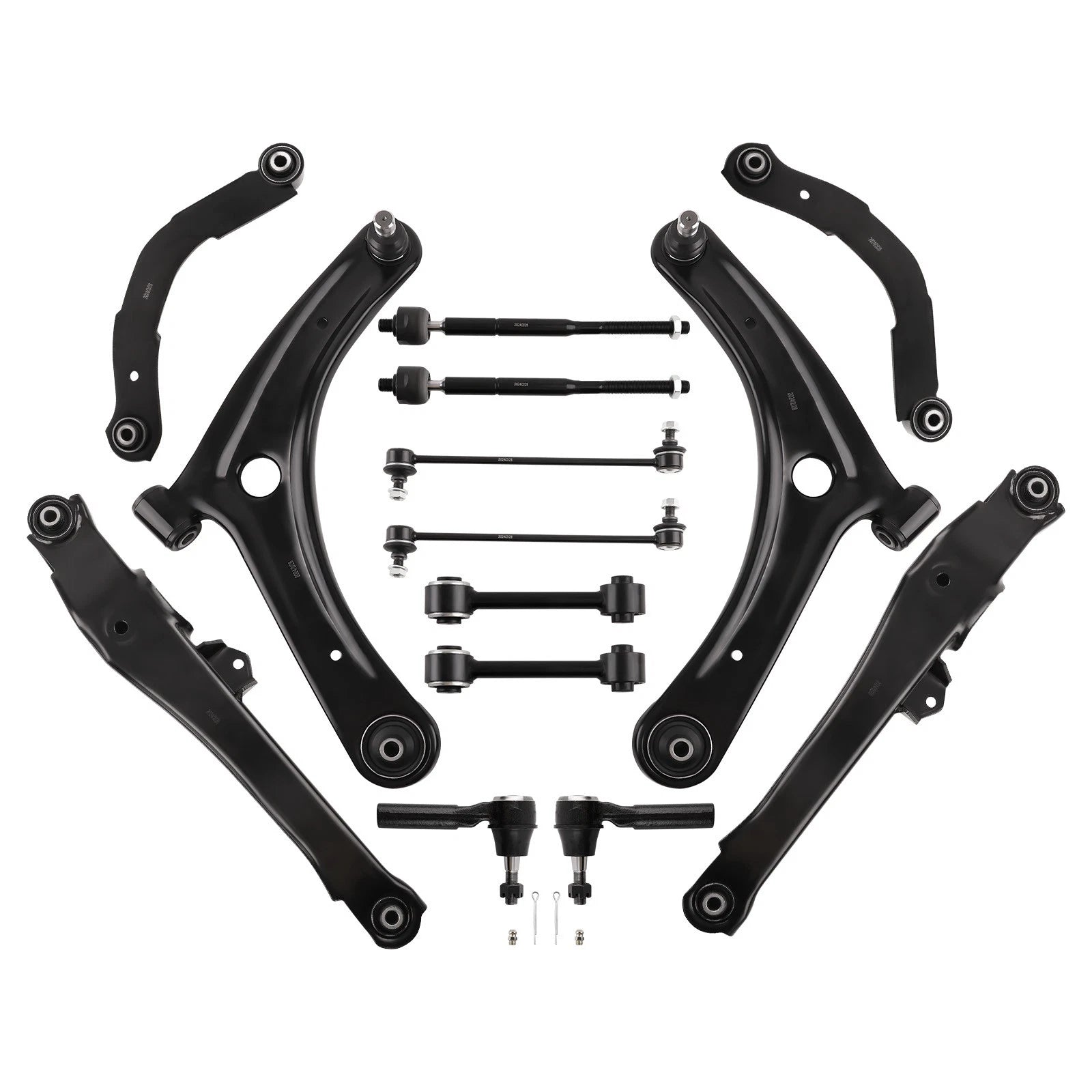 Control Arms Set of 4 for Jeep Compass Patriot (2007–2017)